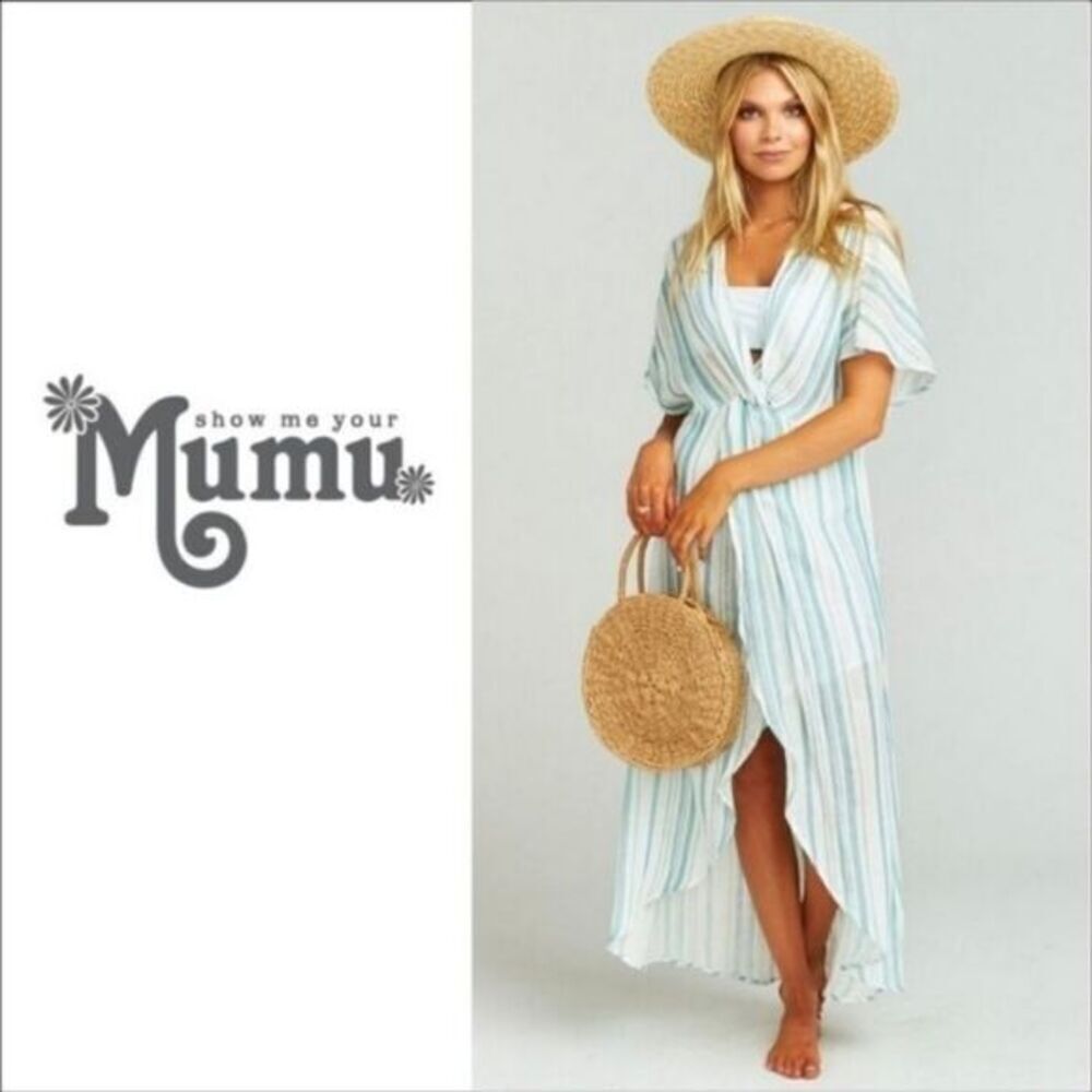 Show me your mumu get twisted maxi dress